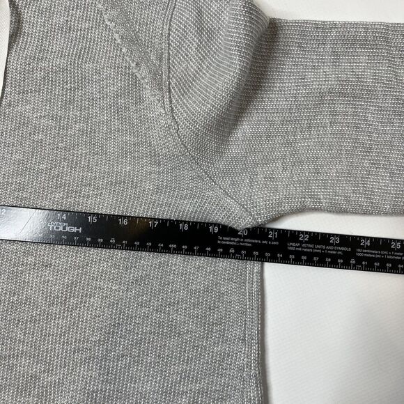 Soft Surroundings Just Beachy French Terry Gray Size Medium Hoodie Style 2AG32 - Picture 5 of 8